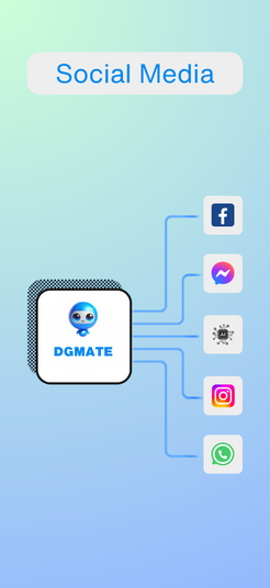 Dgmate 7 Social media